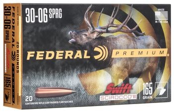 Swift Scirocco II, 30-06 Springfield, 165 Grain, Swift Scirocco, 2800 fps