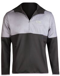 Federal/Waggle 1/2 Zip Hoodie Black