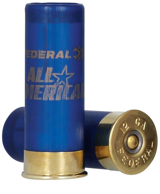 All-American, 12 Gauge, 8 Shot, 2-3/4 in, 1 1/8 oz, 1145 fps