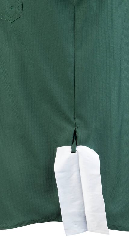 Federal Performance S/S Fishing Shirt Green, Green, Small