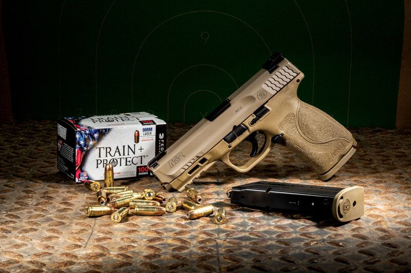 Train + Protect, 9mm Luger, 115 Grain, Jacketed Hollow Point, 1180 fps