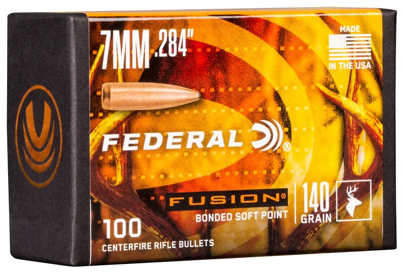 Fusion Component Bullet, .284, 140 Grain