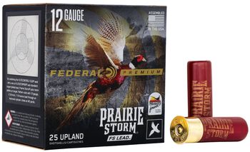 Prairie Storm FS Lead, 12 Gauge, 4 Shot, 3 in, 1 5/8 oz, 1350 fps