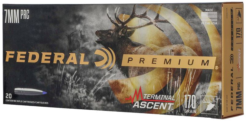 Terminal Ascent, 7MM PRC, 170 Grain, Terminal Ascent, 2950 fps