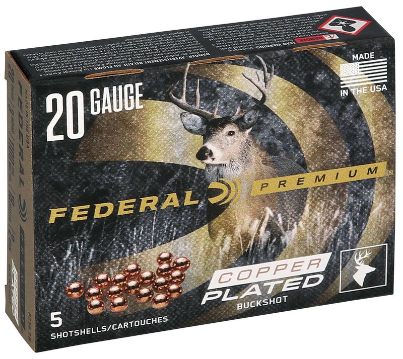 Buckshot, 20 Gauge, 2 Buck Shot, 3 in, 1100 fps