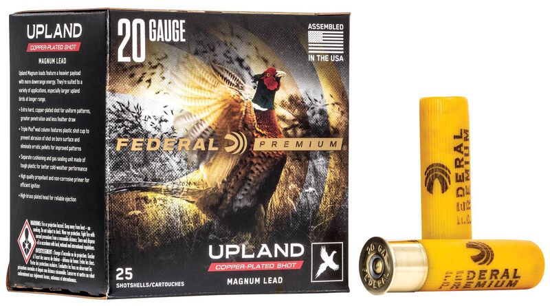 Upland Magnum, 20 Gauge, 5 Shot, 3 in, 1 1/4 oz, 1300 fps