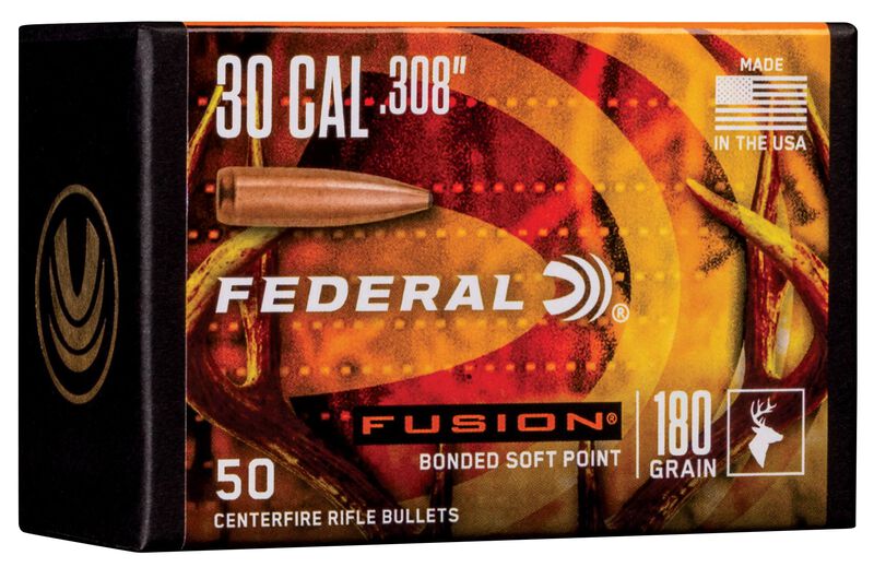 Fusion Component Bullet, .308, 180 Grain