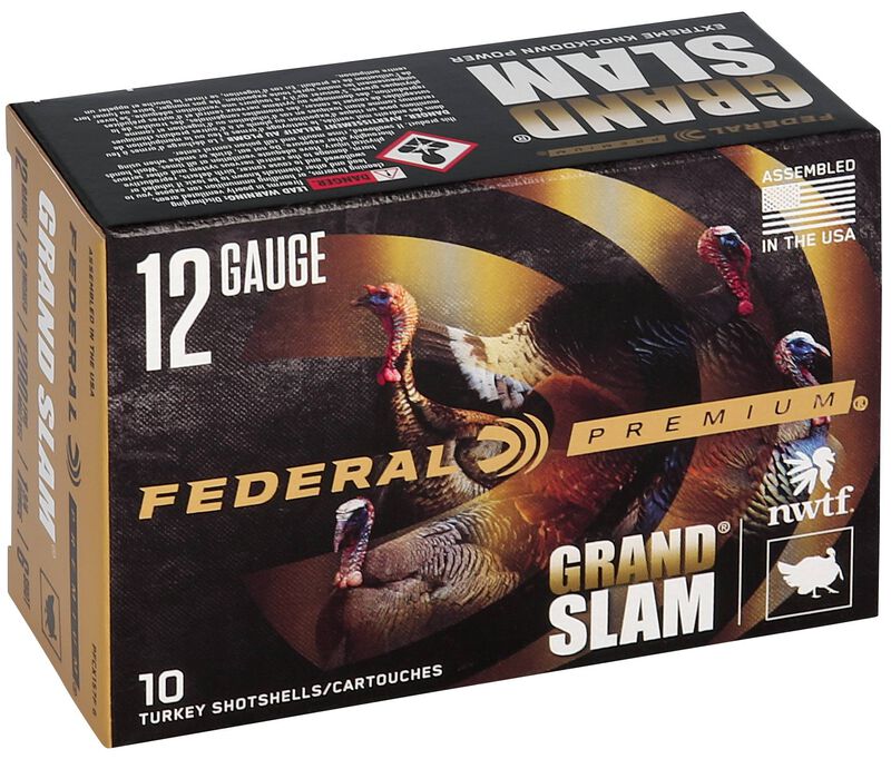 Grand Slam, 12 Gauge, 6 Shot, 3 in, 1 3/4 oz, 1200 fps