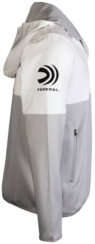 Federal/Waggle 1/2 Zip Hoodie Gray