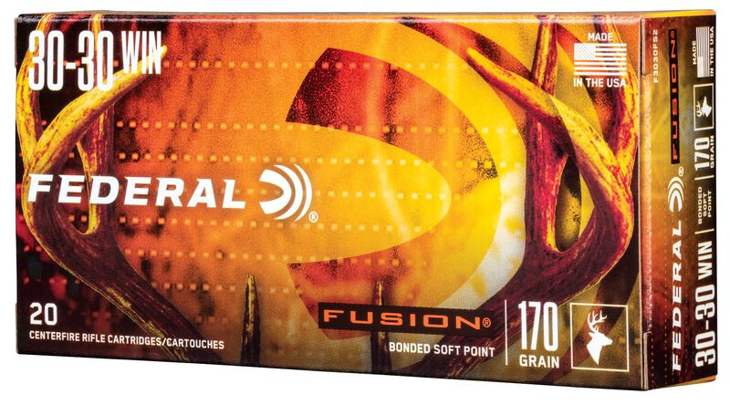 Fusion Rifle, 30-30 Win, 170 Grain, Fusion Soft Point, 2200 fps