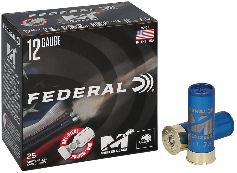 Master Class, 12 Gauge, 7.5 Shot, 2-3/4 in, 1 1/8 oz, 1235 fps