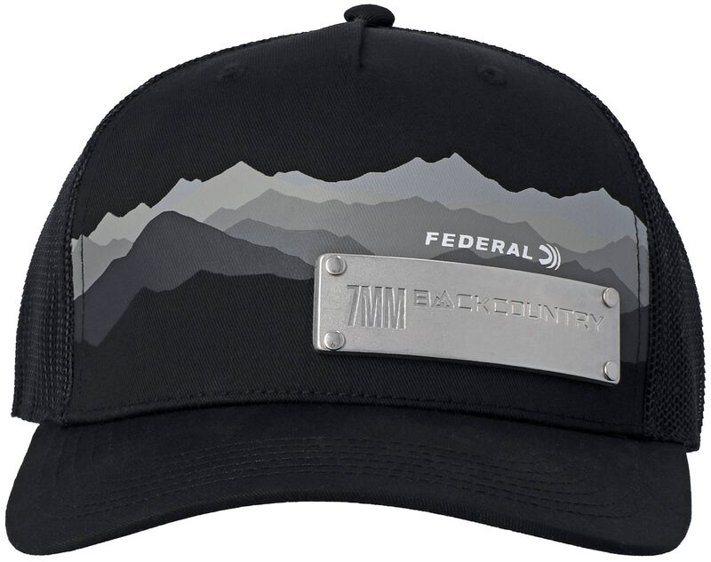Federal 7MM Backcountry Hat, Black, One Size Fits Most