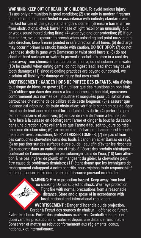 High Over All, 12 Gauge, 8 Shot, 2-3/4 in, 1 1/8 oz, 1145 fps