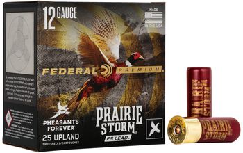 Prairie Storm FS Lead, 12 Gauge, 6 Shot, 2-3/4 in, 1 1/4 oz, 1500 fps