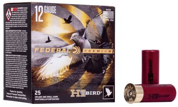 HI-BIRD, 12 Gauge, 8 Shot, 2-3/4 in, 1 1/8 oz, 1275 fps