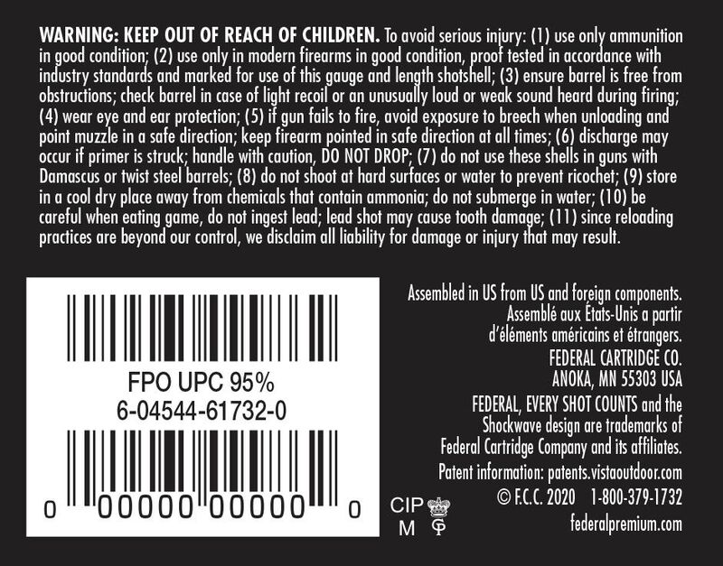 Game Load Upland Hi-Brass, 28 Gauge, 6 Shot, 2-3/4 in, 1 oz, 1220 fps