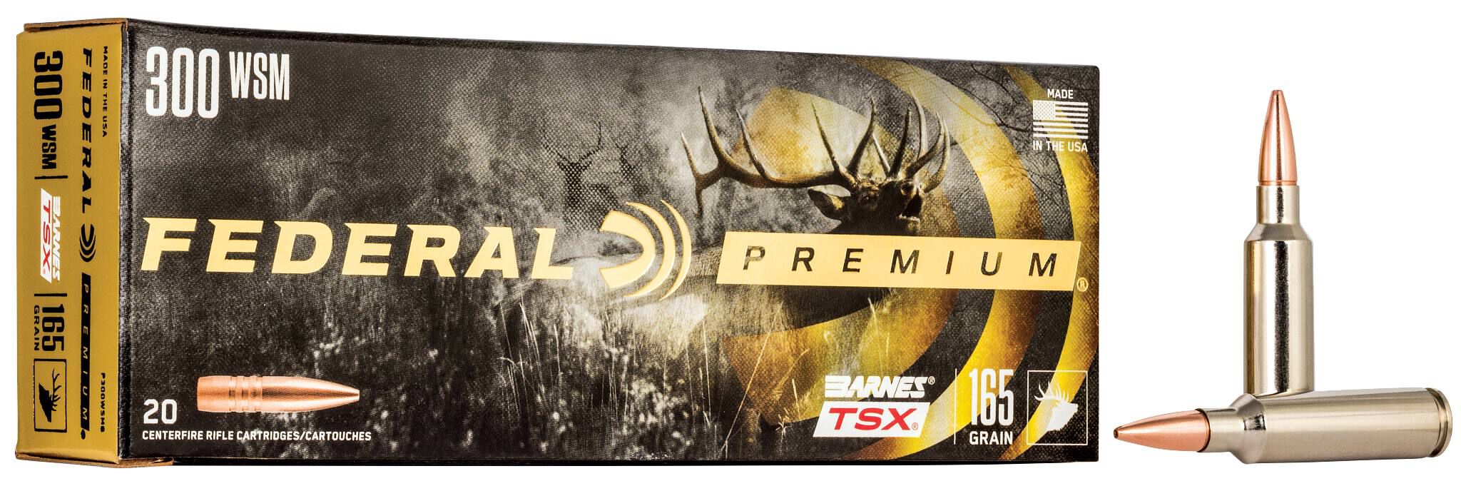 Federal 300 WSM 165gr Barnes TSX – Proven Short Magnum Hunting Ammo, 20 Rounds - Image 2