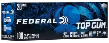 Top Gun, 20 Gauge, 8 Shot, 2-3/4 in, 7/8 oz, 1210 fps