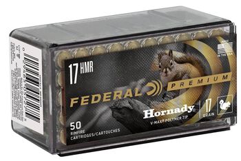 Varmint & Predator Hornady V-Max, 17 HMR, 17 Grain, V-Max&reg;, 2530 fps