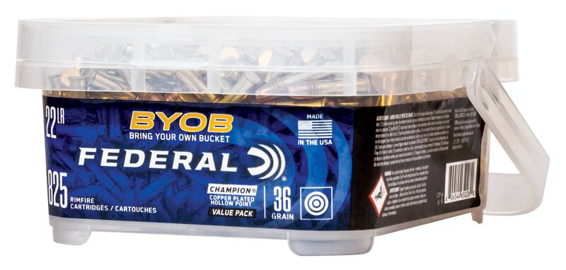 BYOB, 22 LR, 36 Grain, Copper Plated Hollow Point, 1260 fps