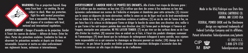 Power-Shok Rifle, 400 Legend, 210 Grain, Soft Point, 2250 fps