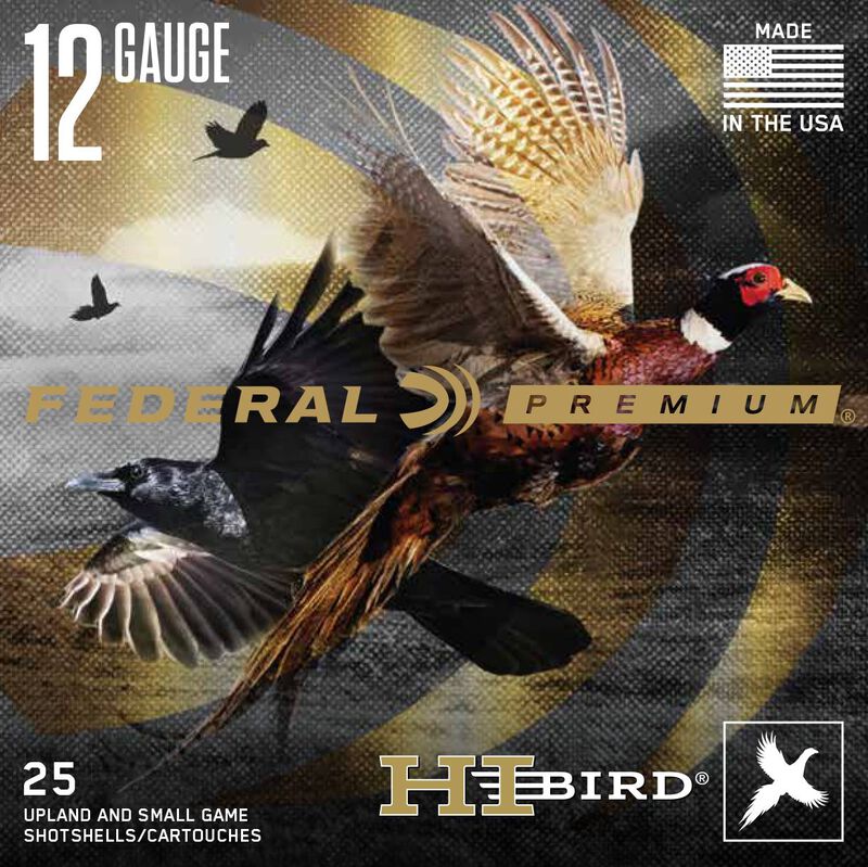 HI-BIRD, 12 Gauge, 6 Shot, 2-3/4 in, 1 1/4 oz, 1330 fps