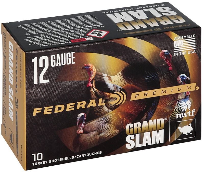 Grand Slam, 12 Gauge, 4 Shot, 3 in, 1 3/4 oz, 1200 fps