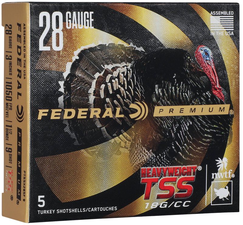Heavyweight TSS, 28 Gauge, 9 Shot, 3 in, 1 1/2 oz, 1050 fps