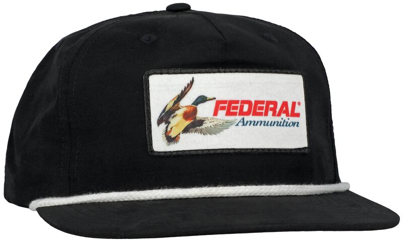 Federal Duck Patch White Rope Hat