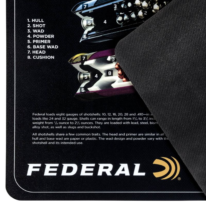 Federal Gun Cleaning Mat - Shotshell Ammunition Basics