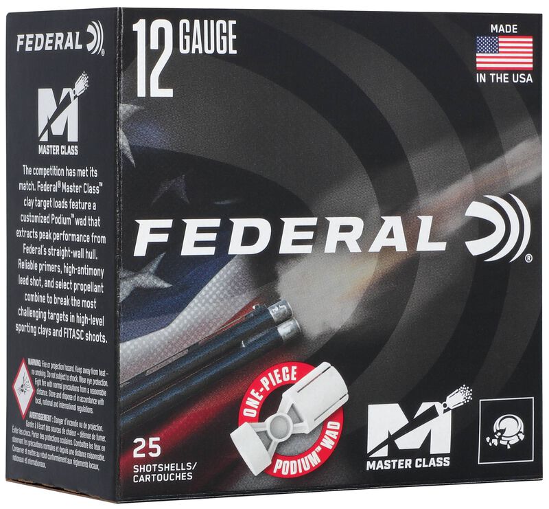Master Class, 12 Gauge, 7.5 Shot, 2-3/4 in, 1 1/8 oz, 1235 fps