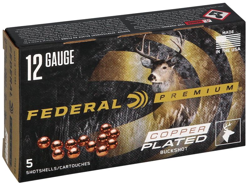 Buckshot, 12 Gauge, 00 Buck Shot, 2-3/4 in, 1290 fps