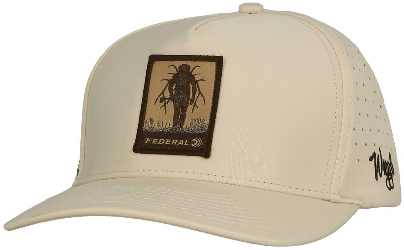 Federal/Waggle Pack Out Hat, Cream, One Size Fits Most
