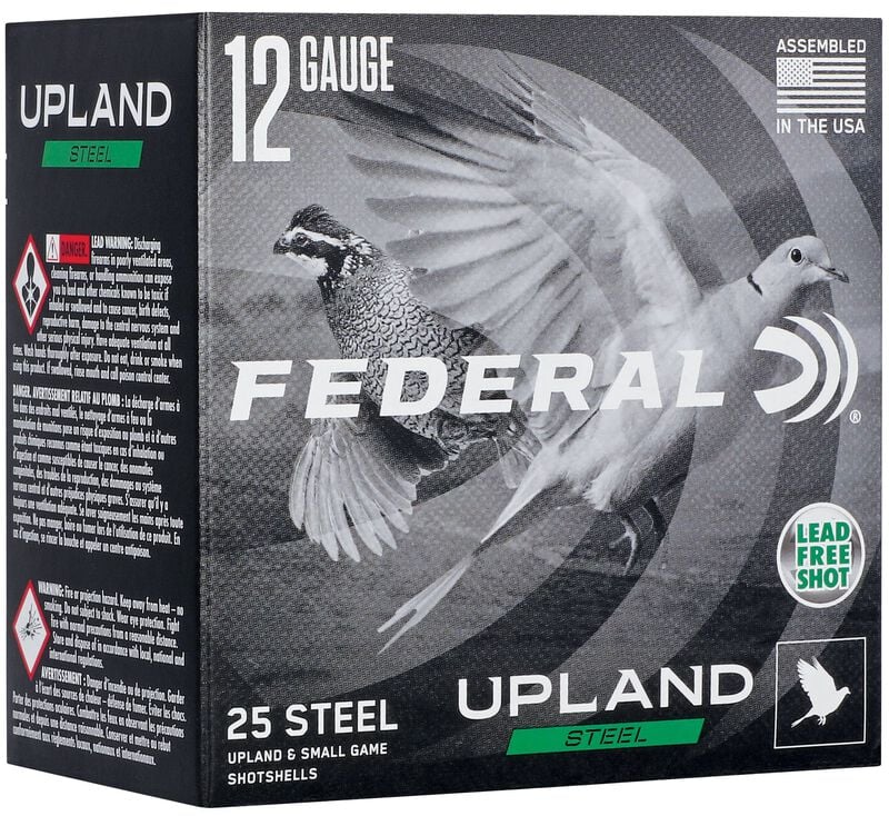 Upland Steel, 12 Gauge, 7.5 Shot, 2-3/4 in, 1 oz, 1375 fps