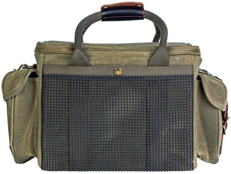 Premium Range Bag, Olive Drab, Waxed Canvas