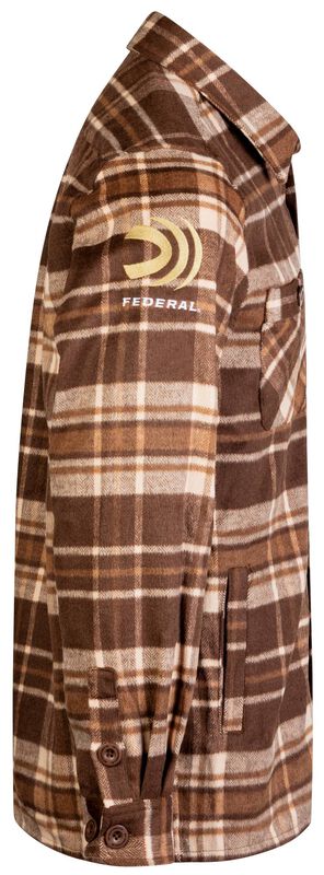 Federal/Waggle Flannel Shirt Brown
