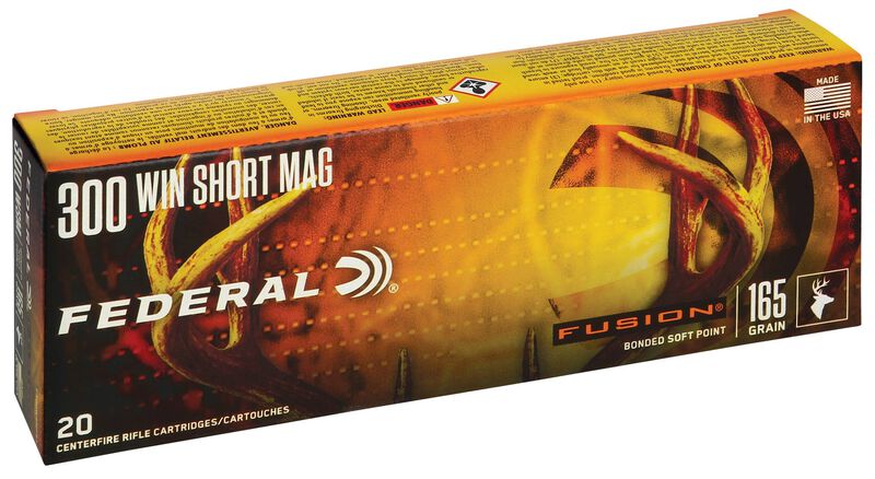 Fusion Rifle, 300 WSM, 165 Grain, Fusion Soft Point, 3100 fps