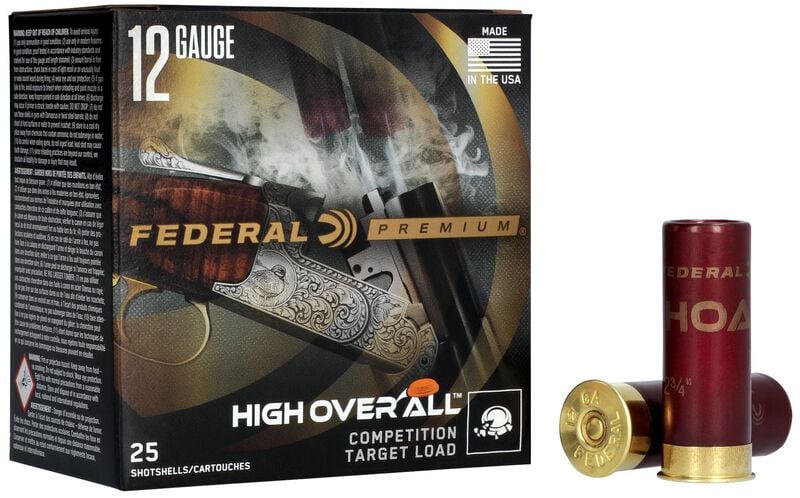 High Over All, 12 Gauge, 9 Shot, 2-3/4 in, 7/8 oz, 1335 fps