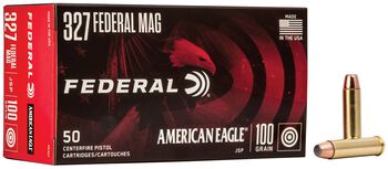 American Eagle Handgun, 327 Federal Magnum, 100 Grain, Jacketed Soft Point, 1500 fps