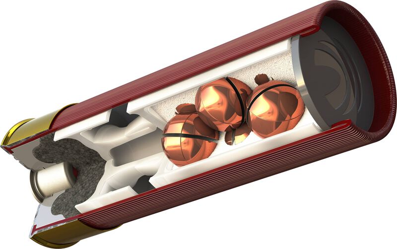 Personal Defense Shotshell FORCE X2, 12 Gauge, 00 Buck Shot, 2-3/4 in, 1250 fps