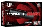 American Eagle Rifle Suppressor, 300 Blackout, 220 Grain, Open Tip Match, 1000 fps