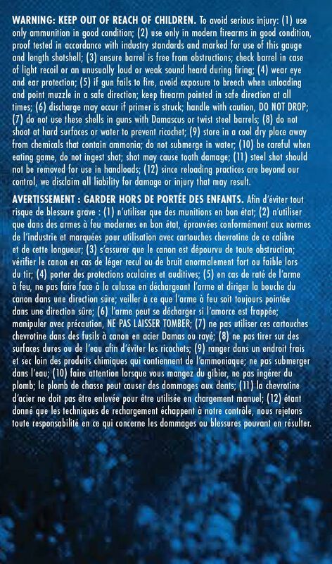 Top Gun, 12 Gauge, 8 Shot, 2-3/4 in, 1 oz, 1180 fps