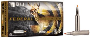 Trophy Bonded Tip, 7mm Rem Mag, 140 Grain, Trophy Bonded Tip, 3150 fps