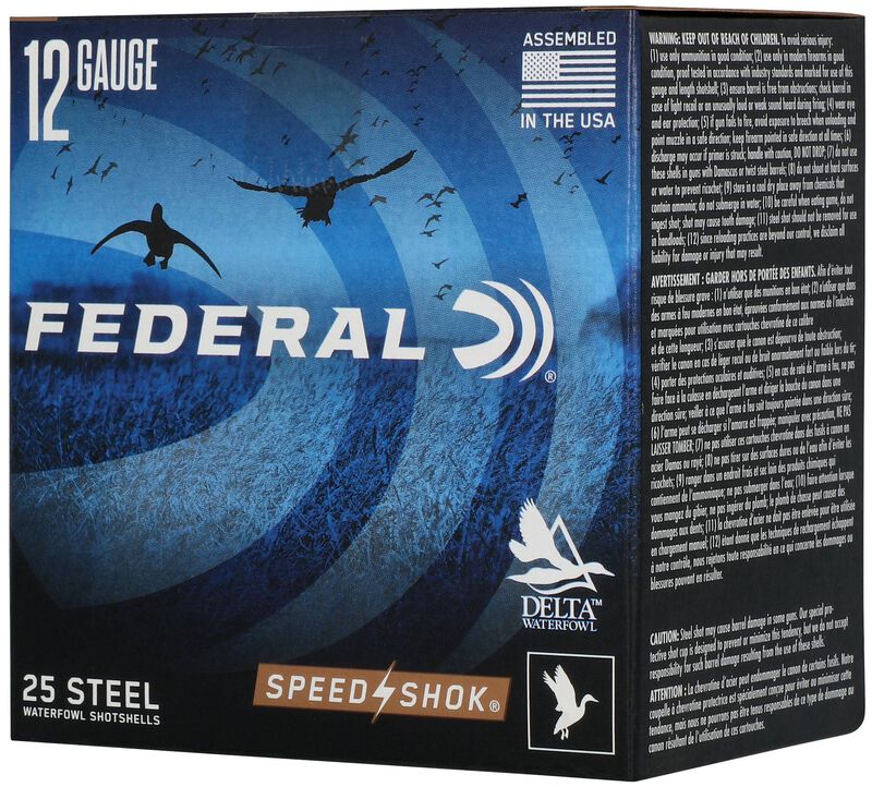 Speed-Shok, 12 Gauge, 2 Shot, 3 in, 1 1/8 oz, 1550 fps
