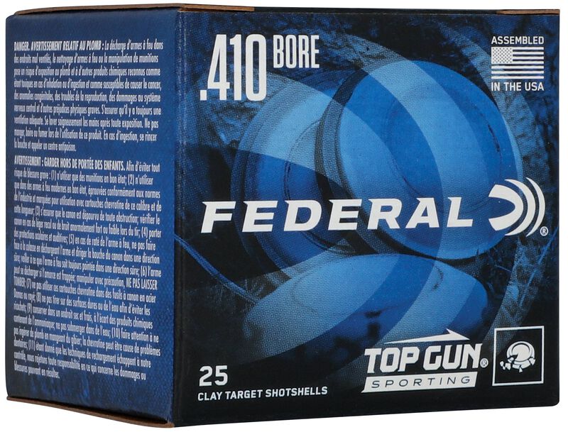Top Gun, 410 Bore, 7.5 Shot, 2-1/2 in, 1/2 oz, 1330 fps