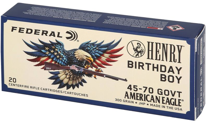 Henry 250th Anniversary, 45-70 Government, 300 Grain, Hollow Point, 1850 fps