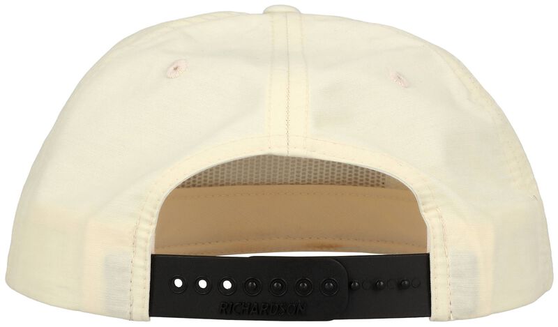 Federal Duck Patch Black Rope Hat, Cream, Flat Bill