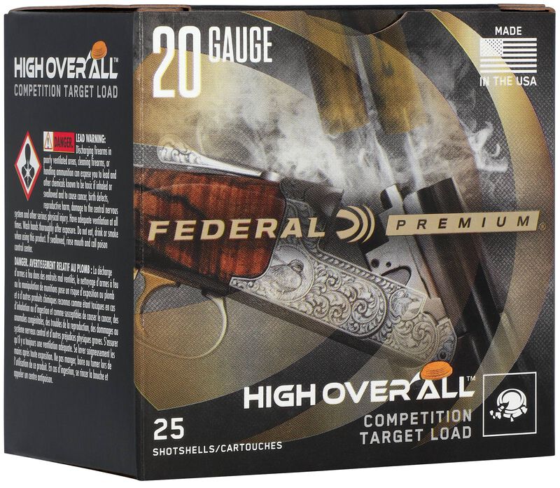 High Over All, 20 Gauge, 8 Shot, 2-3/4 in, 7/8 oz, 1200 fps