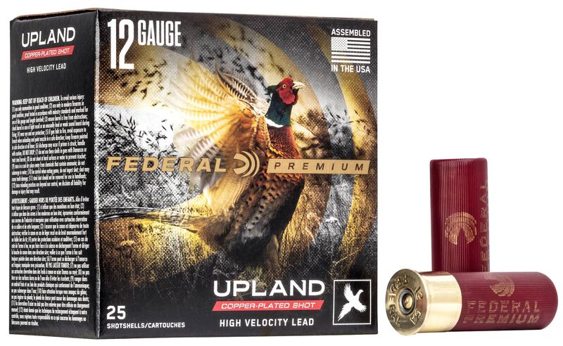 Upland High Velocity, 12 Gauge, 6 Shot, 2-3/4 in, 1 1/8 oz, 1500 fps
