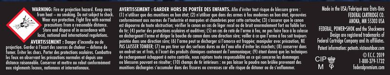 Power-Shok Rifle, 243 Win, 100 Grain, Jacketed Soft Point, 2960 fps